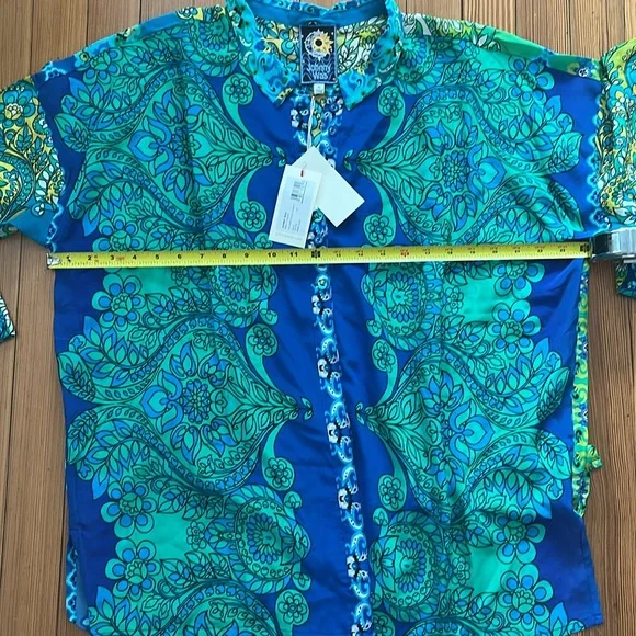 NWT Johnny Was silk blouse - Picture 9 of 9